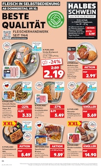 Rinderrouladen im Kaufland Prospekt "Aktuelle Angebote" mit 63 Seiten (Frankfurt (Main))