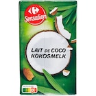 Lait de coco - CARREFOUR SENSATION - Carrefour Lait de coco - CARREFOUR SENSATION à 1,05 € dans le catalogue Carrefour