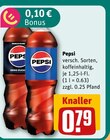 REWE - Pepsi Angebot im Prospekt Pepsi bei REWE im Prospekt "" für 0,79 €