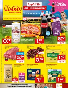 Coca Cola im aktuellen Netto Marken-Discount Prospekt (Ravensburg) Coca Cola im Netto Marken-Discount Prospekt "Aktuelle Angebote" mit 68 Seiten (Ravensburg)