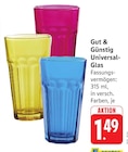 Universal-Glas im Angebot bei E center in Leinfelden-Echterdingen Universal-Glas Angebote von Gut & Günstig bei E center Leinfelden-Echterdingen für 1,49 €