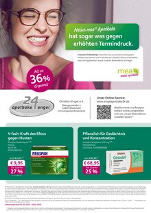 Aktueller mea - meine apotheke Prospekt "Unsere Februar-Angebote" Seite 1 von 6 Seiten für Blieskastel