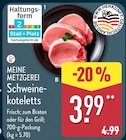 Schweinekoteletts von MEINE METZGEREI im aktuellen ALDI Nord Prospekt