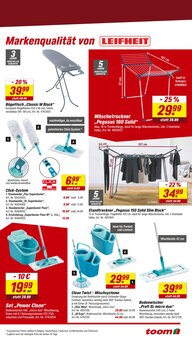 Wäscheständer im toom Baumarkt Prospekt "Respekt, wer's selber macht." mit 10 Seiten (Moers)