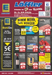 Aktueller E center Discounter Prospekt in Hallenberg und Umgebung, "Aktuelle Angebote" mit 28 Seiten, 18.11.2024 - 23.11.2024