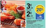 Cuisses et pilons de poulet saveur paprika - Volandrie - E.Leclerc à Saint-Nazaire Cuisses et pilons de poulet saveur paprika - Volandrie en promo chez E.Leclerc Saint-Nazaire à 2,63 €