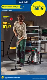 Promos Aspirateur dans le catalogue "XXL" de Lidl Aspirateur en promo dans le catalogue Lidl à la page 64