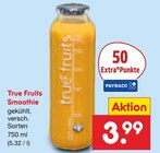 Smoothie im Angebot bei Netto Marken-Discount in Seevetal Smoothie Angebote von True Fruits bei Netto Marken-Discount Seevetal für 3,99 €