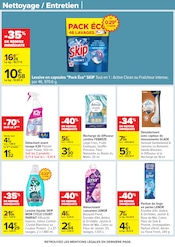 Lessive Angebote im Prospekt "PÂQUES POUR TOUS LES GOÛTS" von Carrefour auf Seite 89