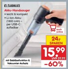 Aktuelles Akku-Handsauger Angebot bei Netto Marken-Discount in Rostock ab 15,99 €