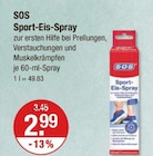 Sport-Eis-Spray von SOS im aktuellen V-Markt Prospekt für 2,99 €