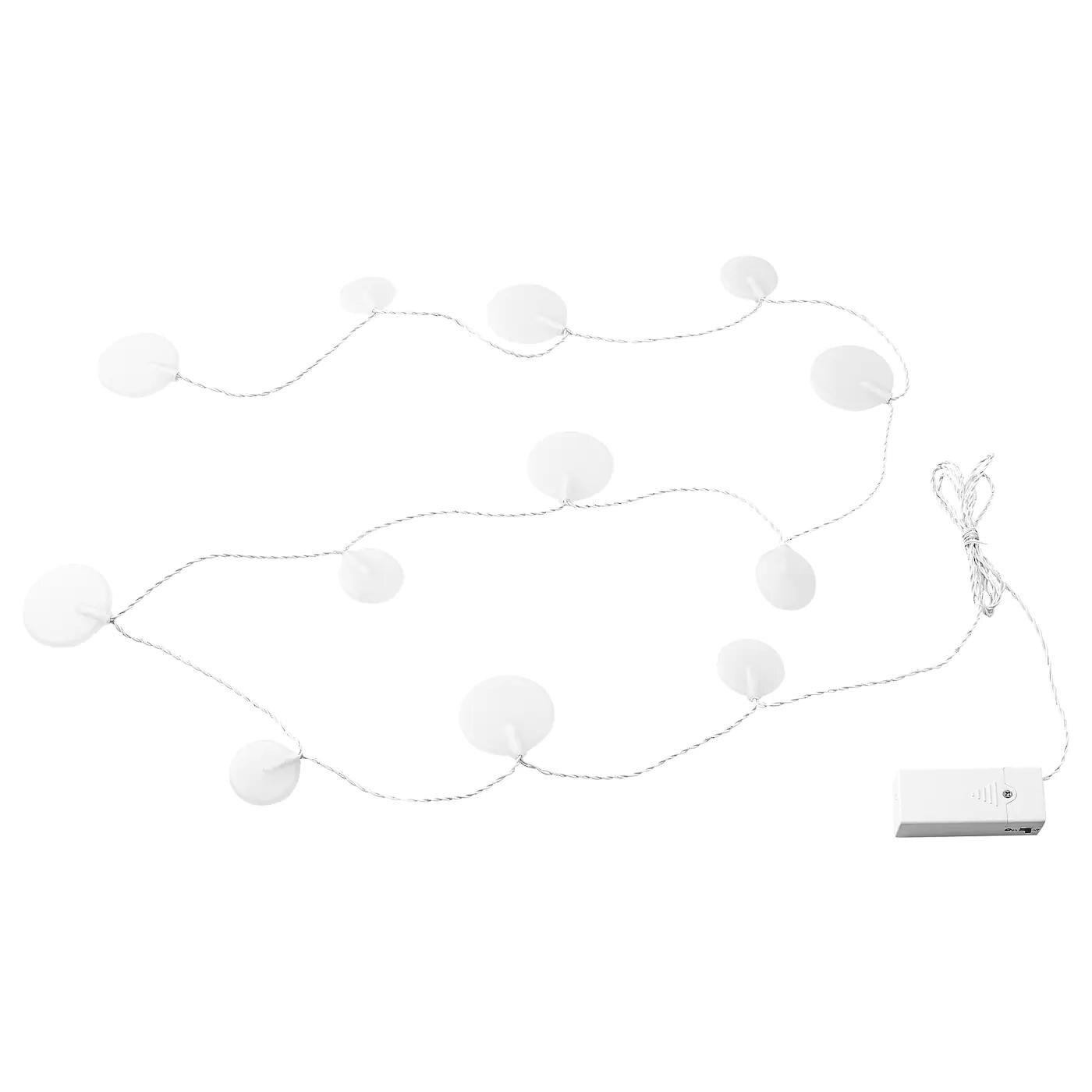 IKEA Bremerhaven - Lichterkette (12), LED batteriebetrieben/Steine weiß Lichterkette (12), LED batteriebetrieben/Steine weiß Angebot bei IKEA Bremerhaven im Prospekt Gemütlichkeit zum kleinen Preis