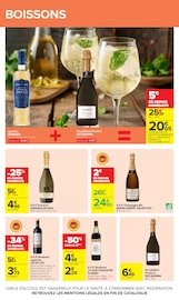 Promos Prosecco dans le catalogue "PIQUE-NIQUE" de Carrefour Prosecco en promo dans le catalogue Carrefour à la page 45