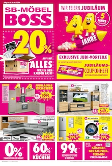 Aktueller SB Möbel Boss Prospekt (Berkenbrück) SB Möbel Boss Prospekt mit 4 Seiten (Berkenbrück)