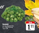 EDEKA Eibelstadt - Rosenkohl Angebot im Prospekt Rosenkohl bei EDEKA im Eibelstadt Prospekt für 1,11 €