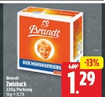 Zwieback von Brandt im aktuellen EDEKA Prospekt