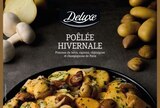 Poêlée hivernale aux châtaignes et champignons de Paris - DELUXE - Lidl à Bagneux Poêlée hivernale aux châtaignes et champignons de Paris - DELUXE en promo chez Lidl Bagneux à 3,99 €