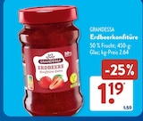 Erdbeerkonfitüre von Grandessa im aktuellen ALDI SÜD Prospekt für 1,19 €