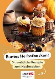 Aktueller Rezepte Prospekt mit Kürbis, "Herbstbacken", Seite 1