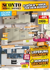 Aktueller Sconto SB Möbel & Einrichtung Prospekt in Gettorf und Umgebung, "KÜCHEN SPEZIAL" mit 8 Seiten, 28.06.2025 - 18.07.2025