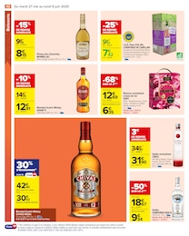 Prix et réduction Whisky Blended Scotch dans le prospectus Carrefour en cours Offre Whisky Blended Scotch dans le catalogue Carrefour du moment à la page 44