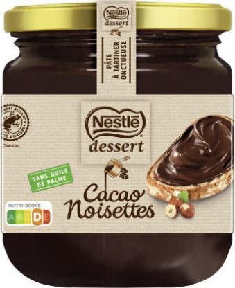 Géant Casino Saint-Vrain - Pâte à tartiner cacao noisettes dessert Promo Pâte à tartiner cacao noisettes dessert dans le catalogue Géant Casino Priorité aux promos à Saint-Vrain