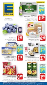 Joghurt im EDEKA Prospekt in Bietigheim-Bissingen Aktueller EDEKA Prospekt mit Joghurt, "Aktuelle Angebote", Seite 1