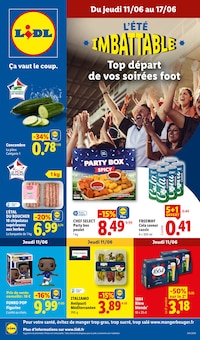 Catalogue Lidl, 11/06/2026 - 17/06/2026, L'ÉTÉ IMBATTABLE, 67 pages Prospectus Lidl en cours, "L'ÉTÉ IMBATTABLE", 67 pages