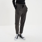 Pantalon jogging 7/8ème gris foncé femme à La Halle dans Plérin