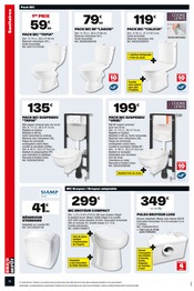 WC Angebote im Prospekt "PRIX DÉPÔT" von Brico Dépôt auf Seite 18