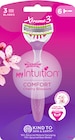 Aktuelle Rasierer Angebote bei Rossmann in Mainz Aktuelles My Intuition Xtreme 3 Comfort Einwegrasierer Angebot bei Rossmann in Mainz ab 3,99 €