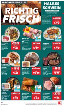Braten im Kaufland Prospekt "Hier bin ich richtig" mit 66 Seiten (Cottbus)