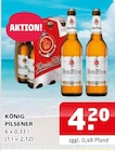 Aktuelle König Pilsener Angebote bei Getränke Quelle Weydringer in Hannover Aktuelles PILSENER Angebot bei Getränke Quelle Weydringer in Hannover ab 4,20 €