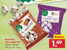 Netto Marken-Discount Hattingen - Karamell oder weiße Eier Karamell oder weiße Eier Angebot bei Netto Marken-Discount Hattingen im Prospekt "Fisch verliebt? Dann geh doch zu Netto!"