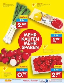 Paprika im aktuellen Netto Marken-Discount Prospekt (Siegen (Universitätsstadt)) Paprika im Netto Marken-Discount Prospekt "Aktuelle Angebote" mit 63 Seiten (Siegen (Universitätsstadt))