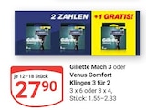 Mach 3 im Angebot bei GLOBUS in Oberhausen Mach 3 Angebote von Gillette bei GLOBUS Oberhausen für 27,90 €