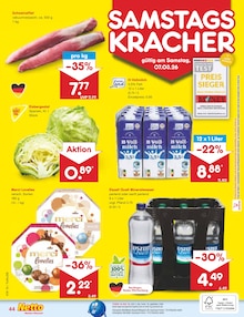 Wasser im Netto Marken-Discount Prospekt "Aktuelle Angebote" mit 60 Seiten (Freiburg (Breisgau))