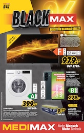 MEDIMAX Prospekt für Gelnhausen mit 8 Seiten MEDIMAX Prospekt für Gelnhausen: "BLACK MAX", 8 Seiten, 14.11.2025 - 22.11.2025