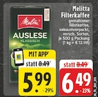 Aktuelle Melitta Angebote bei EDEKA in Bielefeld Aktuelles Filterkaffee Angebot bei EDEKA in Bielefeld ab 5,99 €