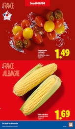 Prix et réduction Fraise dans le prospectus Lidl en cours Offre Fraise dans le catalogue Lidl du moment à la page 5