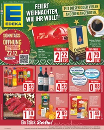 EDEKA Prospekt für Potsdam mit 34 Seiten EDEKA Prospekt für Potsdam: "Aktuelle Angebote", 34 Seiten, 16.12.2024 - 21.12.2024