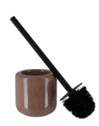 Brosse wc grès laqué en promo chez Maxi Bazar Lens à 6,49 €
