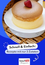 Rezepte Prospekt: "3 Zutaten", 1 Seite, 30.07.2024 - 30.08.2024