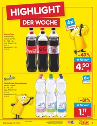 Coca Cola Angebot & Preis im aktuellen Netto Marken-Discount Prospekt Coca Cola Angebot im aktuellen Netto Marken-Discount Prospekt auf Seite 3