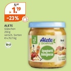 Gläschen von ALETE im aktuellen Müller Prospekt für 1,19 €