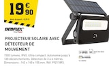 Projecteur solaire avec détecteur de mouvement à Tout Faire dans Nort-sur-Erdre