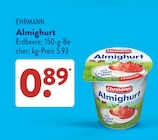 Almighurt Erdbeere von Ehrmann im aktuellen ALDI SÜD Prospekt für 0,89 €