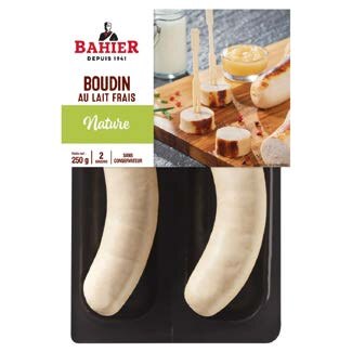 Auchan Gennevilliers - BOUDIN BLANC NATURE Promo BOUDIN BLANC NATURE dans le catalogue Auchan Auchan à Gennevilliers