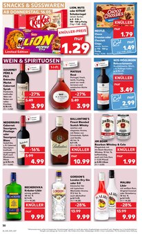 Rotwein im Kaufland Prospekt "Aktuelle Angebote" mit 52 Seiten (Cottbus)