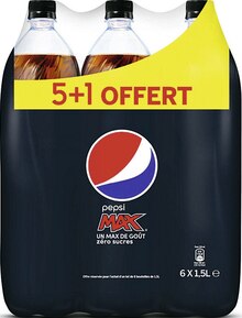 Géant Casino Annonay - Pepsi max Promo Pepsi max dans le catalogue Géant Casino "Maxi lot maxi éco" à Annonay